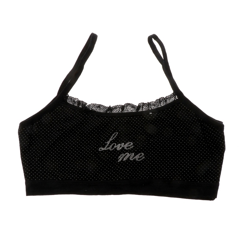 Áo Bra Thể Thao Chất Liệu Cotton Phối Ren Thời Trang Cho Nữ