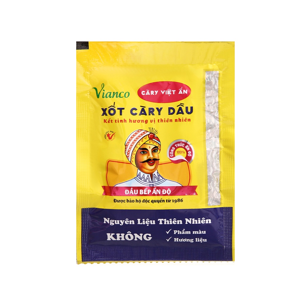 Xốt cà ri dầu Vianco gói 25g