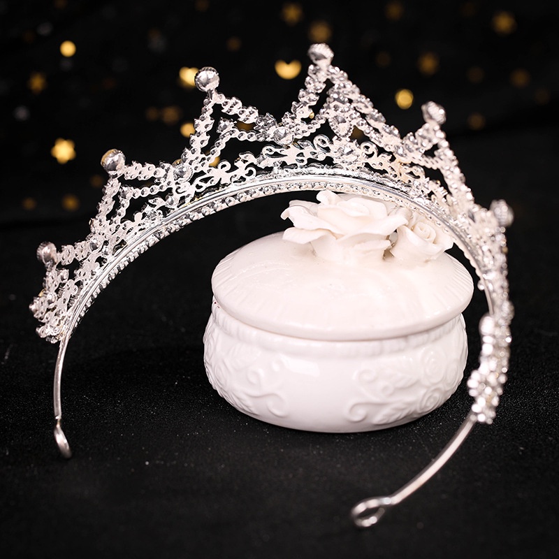 Vương Miện Đội Đầu Cô Dâu Phong Cách Âu Mỹ