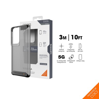 Ốp lưng chống sốc Gear4 D3O Havana 3m cho Samsung Galaxy S21 series