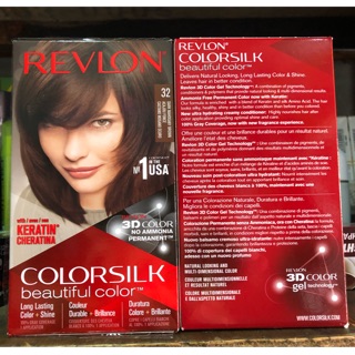 Nhuộm Tóc Revlon Colorsilk 32 Nâu gỗ sậm