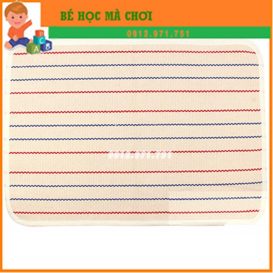 Thảm học vần ghép từ học chữ - Giáo cụ Montessori