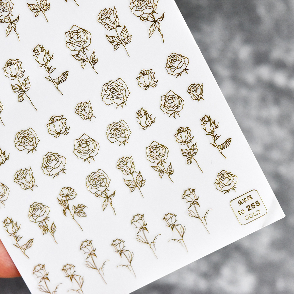 [Hàng mới về] Miếng dán họa tiết bướm 5D trang trí móng tay DIY