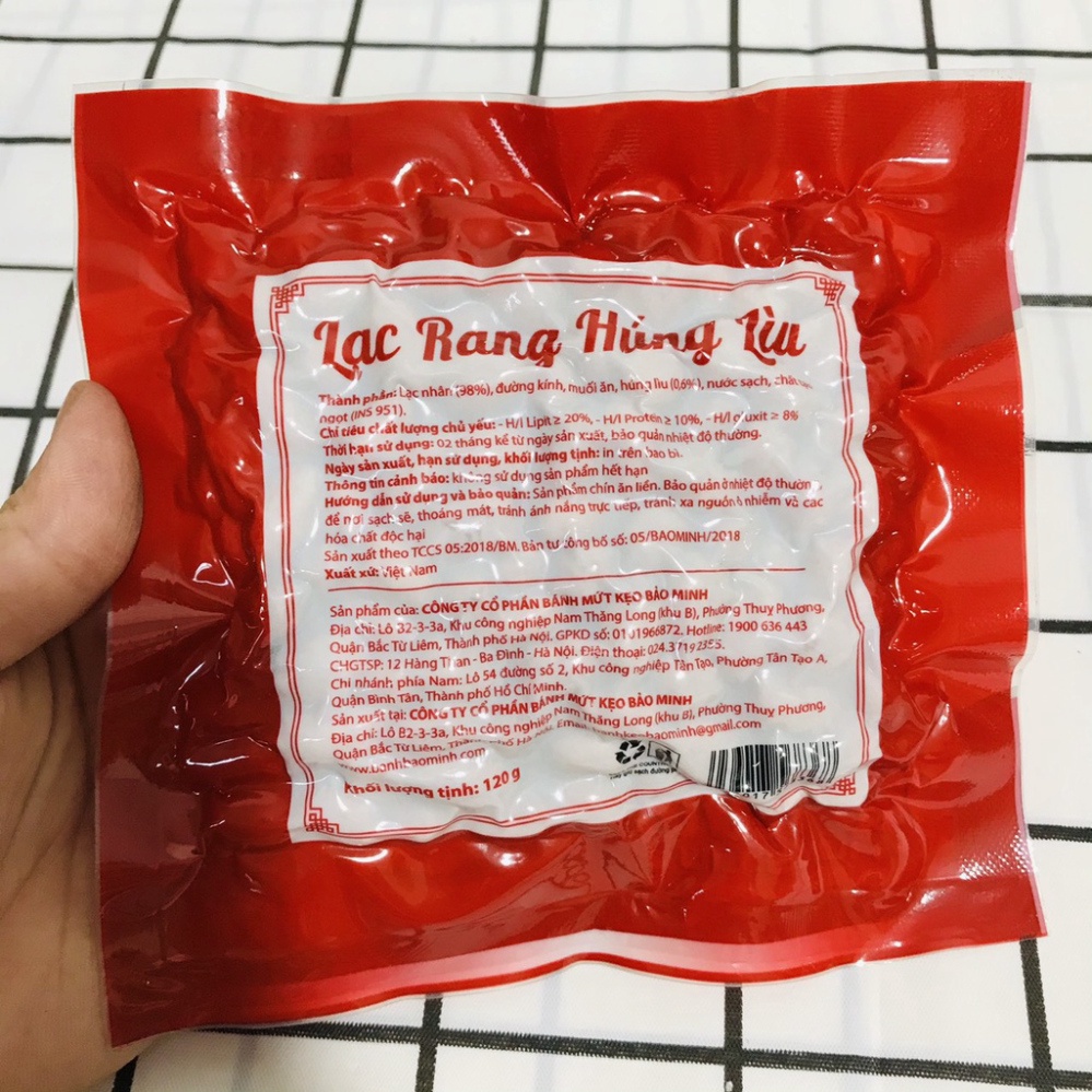 LẠC RANG HÚNG LÌU BẢO MINH GÓI 120G