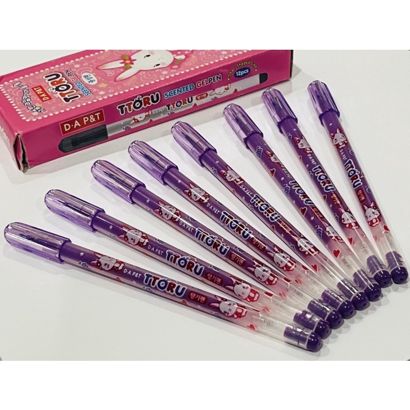 Bút gel nho Ttoru hộp 12 bút
