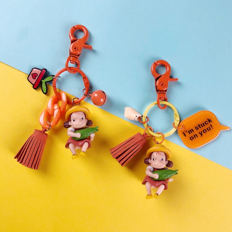 Móc Khóa Hoạt Hình Miyazaki Hàn Quốc Dễ Thương