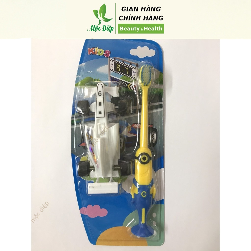 Bàn chải đánh răng cho bé lông bàn chải mềm chống chảy máu, đau lợi - Mộc Diệp