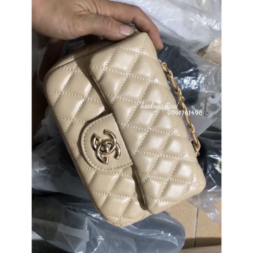 Túi classic size 18cm có logo tuyển sỉ toàn quốc