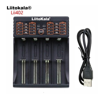 SẠc Pin Đa Năng Liitokala (Sạc Pin 18650, 14500, Aa, Aaa ...) Tự Động Chọn Dòng 3.7v Hoặc 1.5v & Ngắt Khi P