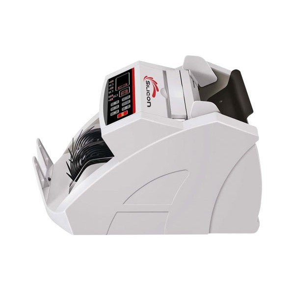 Máy đếm tiền Silicon MC-2200 mini nhập khẩu, Tốc độ 1000 tờ/phút, đếm cộng dồn, chia mẻ