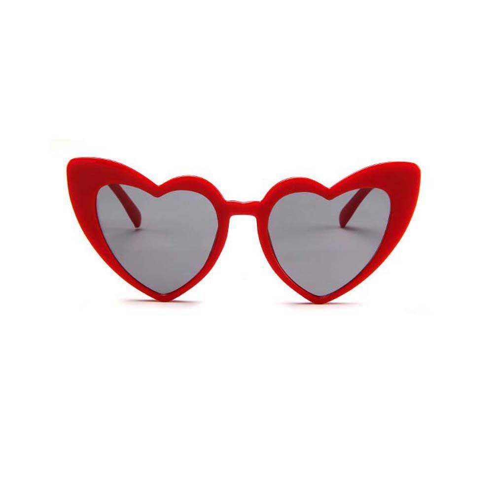 Kính Mát Hình Trái Tim Màu Hồng Thời Trang Thanh Lịch Gợi Cảm WMES15H Dành Cho Bạn Nữ
