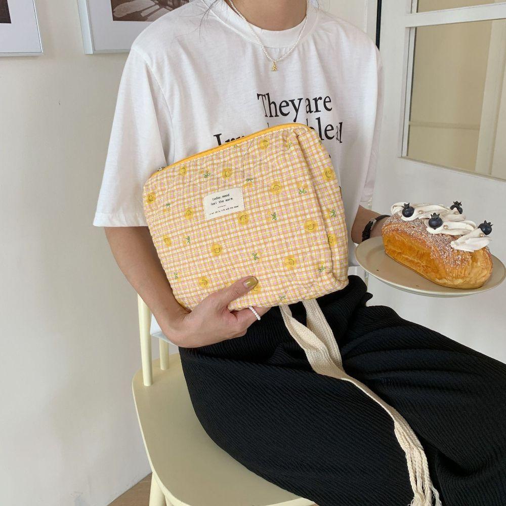 Túi Cotton Đựng Đồ Trang Điểm Đa Năng Tiện Dụng Khi Đi Du Lịch