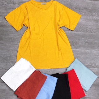 Áo pull cổ tròn basic