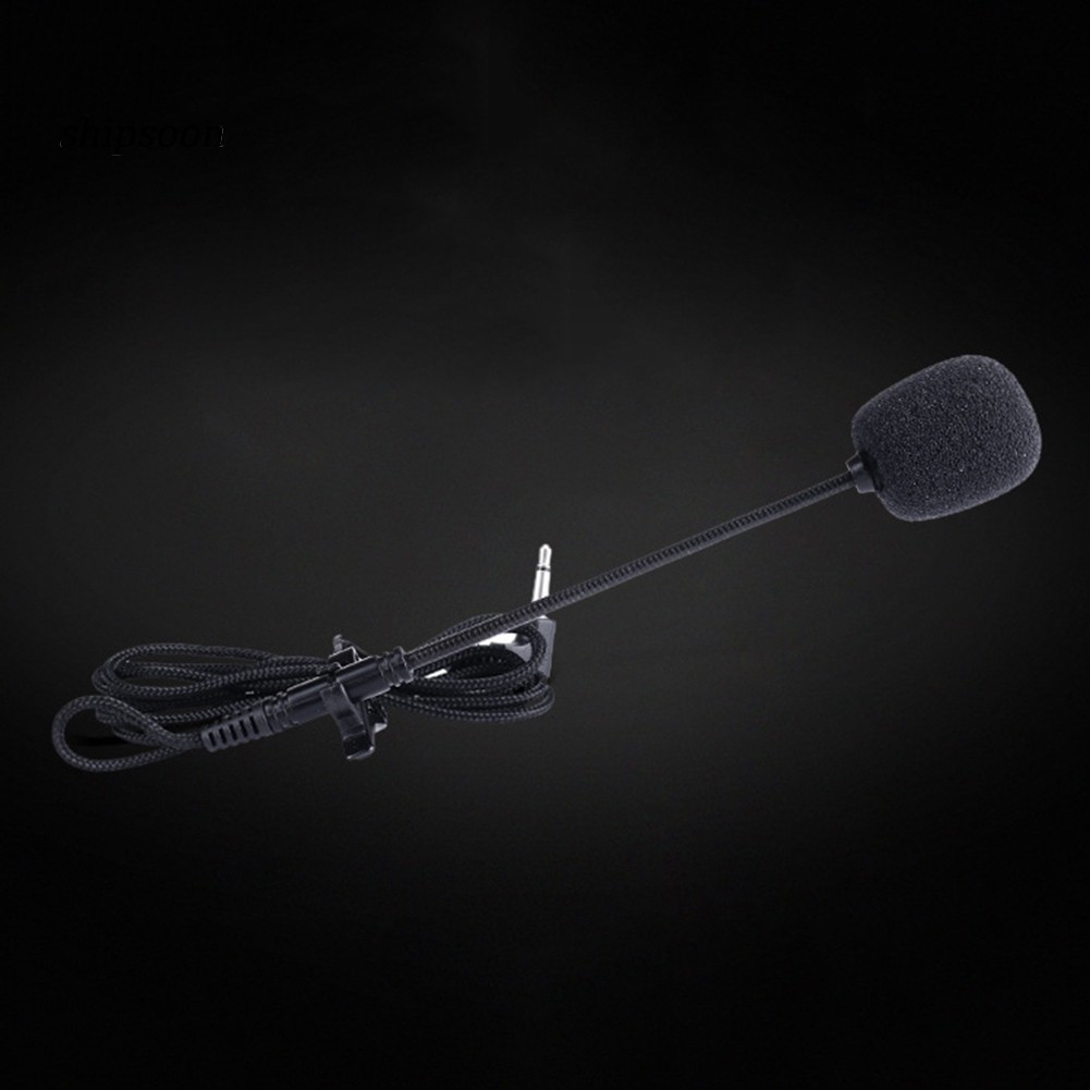 Microphone có đồ kẹp giao diện 3.5mm jack thiết kế chất lượng cao