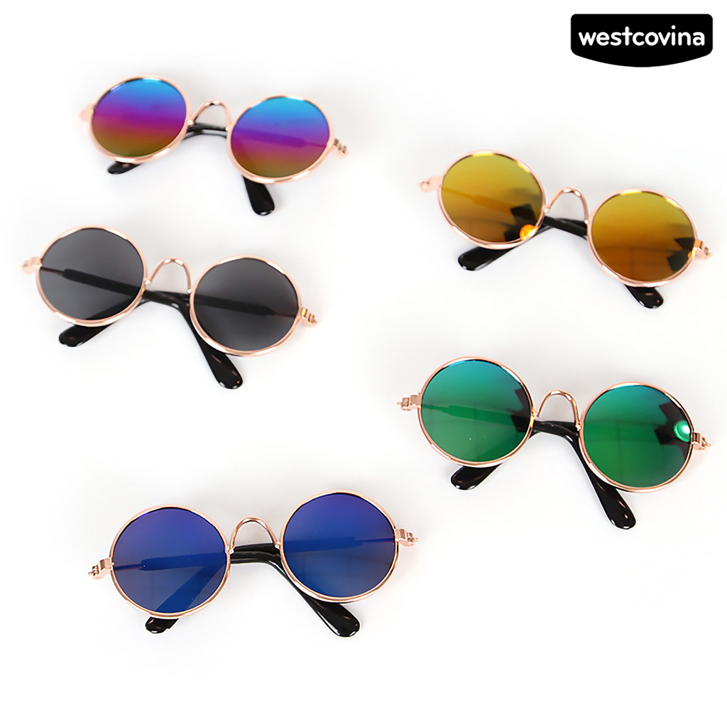 Kính Mát Gọng Ac Trong Suốt Dùng Làm Phụ Kiện Chụp Ảnh Cho Thú Cưng