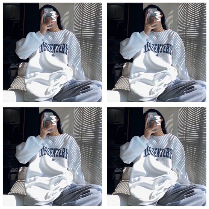 [Xả Kho 03]Áo Sweater Form Rộng Ulzzang In Hình Hoạ Tiết Mẫu Mới Nhất 2021❤️Nỉ Cổ Tròn Tay Phồng Unisex Hôt
