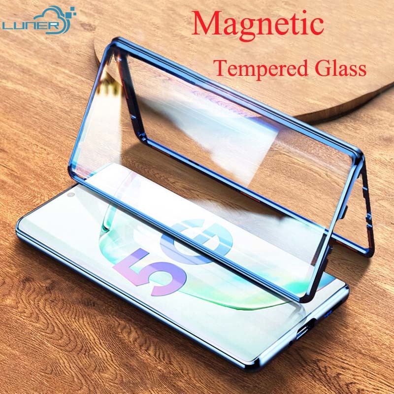 Ốp Điện Thoại Kính Cường Lực Hai Mặt Trước Sau Cho OPPO Reno 3 5 F9 F9Pro F11 A16 A15 A15S A17 A17K