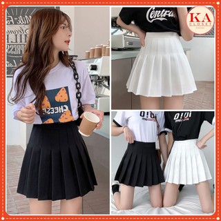 Chân váy tennis xếp ly KA Closet kèm quần mặc không sợ lộ