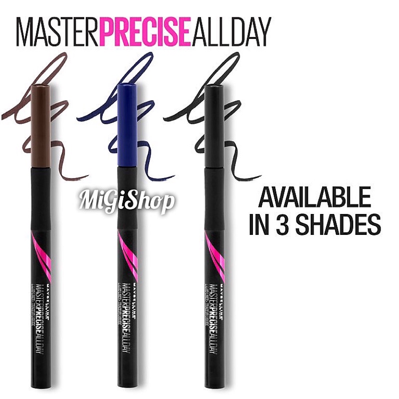 Bút Kẻ Mắt Nước Maybeliine Master Precise Allday Liquid Eyeliner 1.0ml