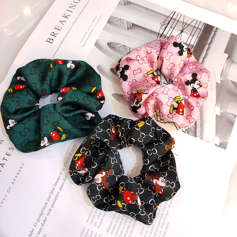 Dây buộc tóc, Cột tóc Scrunchies Chuột Mickey