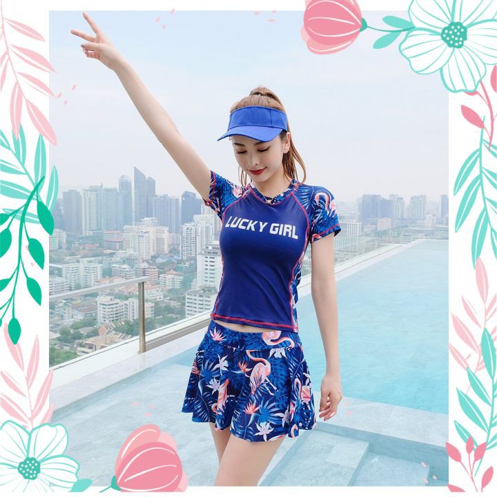 Bikini Đồ Tắm 2 Mảnh Dáng Váy Thời Trang Hàn Quốc | BigBuy360 - bigbuy360.vn