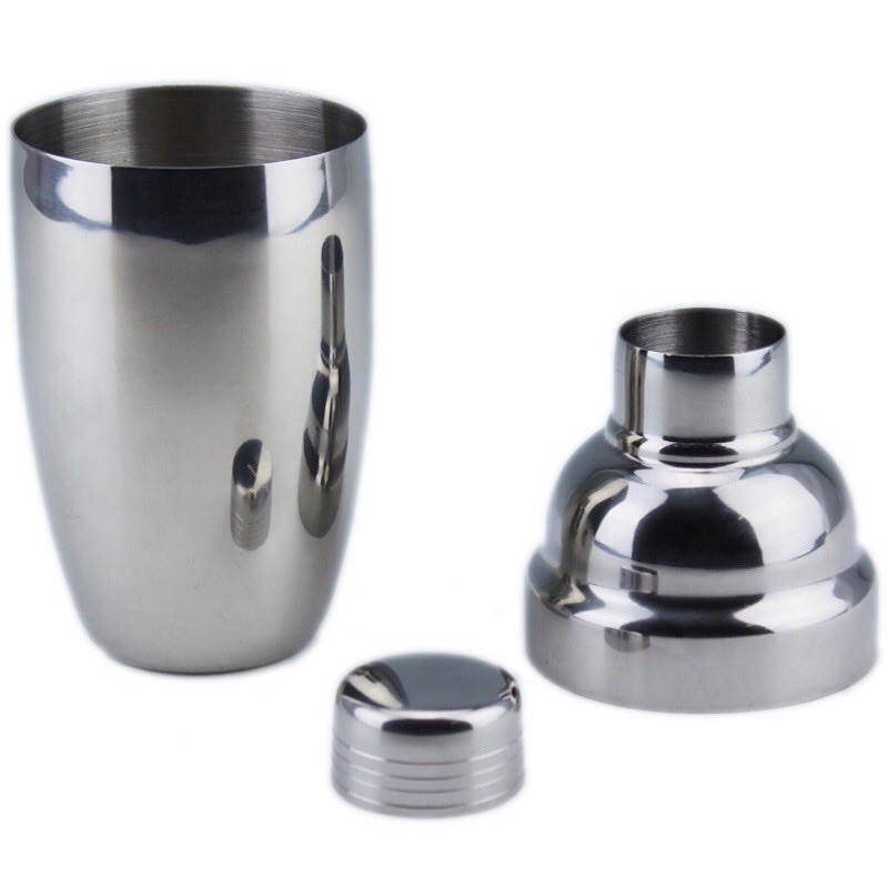 BÌNH LẮC PHA CHẾ RƯỢU VÀ COCKTAIL BẰNG INOX SÁNG BÓNG