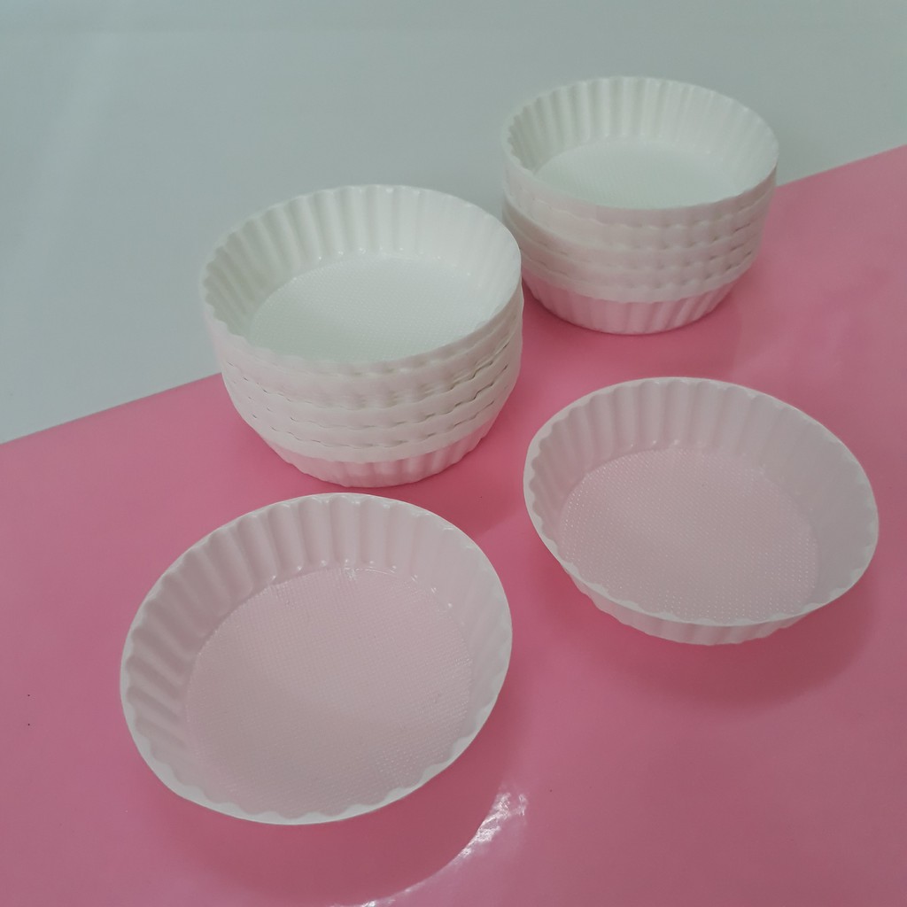 50 Chén sốt chấm 6.5cm x 1.5cm, mang đi, mang về - Small Ketchup Plastic Cup