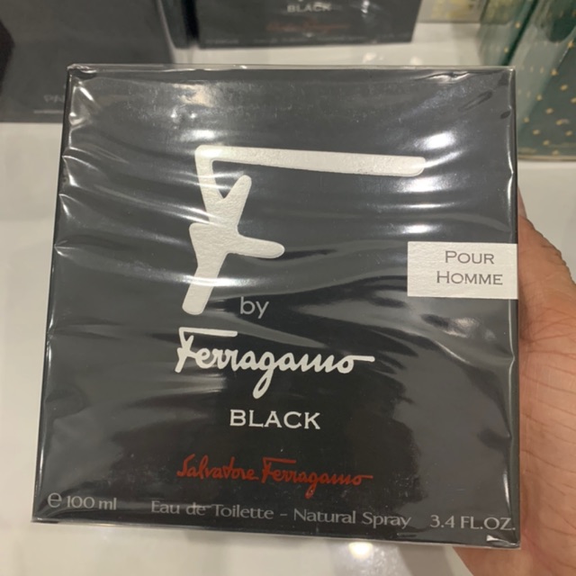 Nước hoa nam F by ferragamo black pour homme 100ml full seal