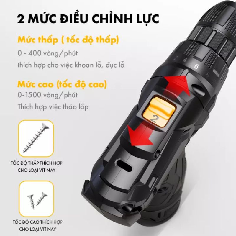 Máy khoan cầm tay hãng  Deli DL600012 12v