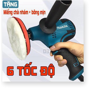 MÁY ĐÁNH BÓNG  ô tô mini Makita GV6010 tặng kèm phụ kiện