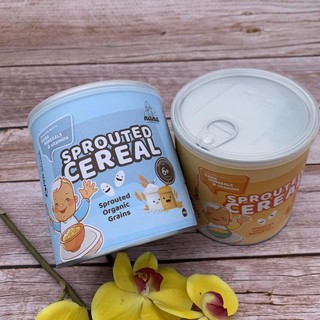Bột ăn dặm ngũ cốc hữu cơ nảy mầm Nana, 200g (Dùng được cho cả bé dị ứng )
