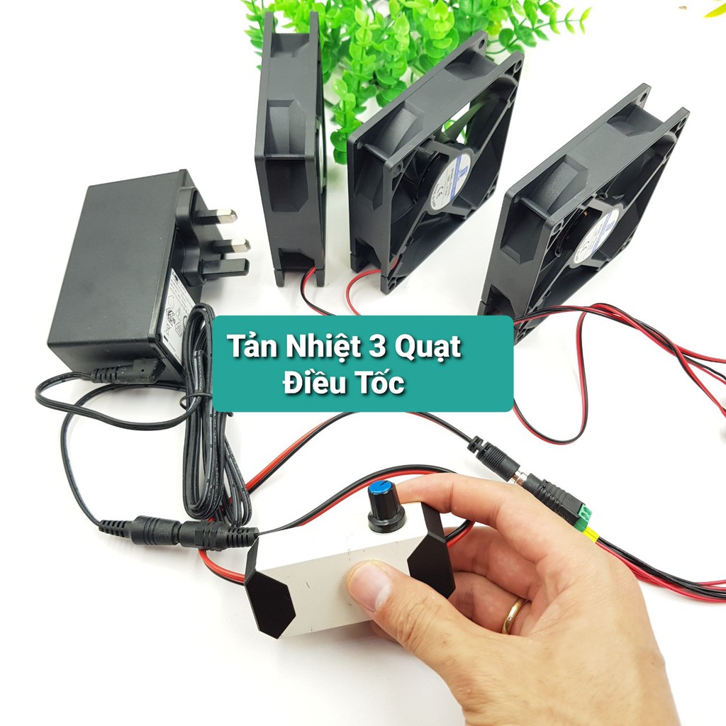 Bộ Quạt Tản Nhiệt 12V 9CM 2800-3000RPM❤️Bộ Tản Nhiệt Máy Tính Wifi Thủy Sinh❤️Quạt Hút Mùi Tiện Dụng