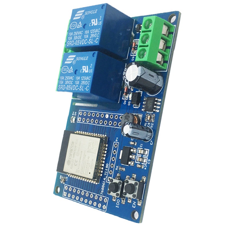 Mô Đun Rơ Le Phát Triển WIFI ESP32-WROOM DC5-60V