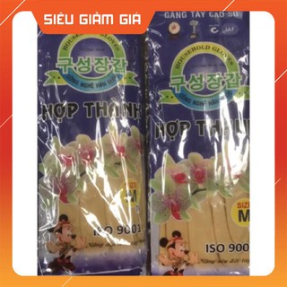 SỈ 10 ĐÔI GANG CAO SU HỢP THÀNH CỠ M NHỠ