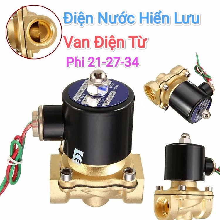 Van Điện Từ Phi 21-27 SOLENOID VALVE 220V Bảo Hành Chính Hãng