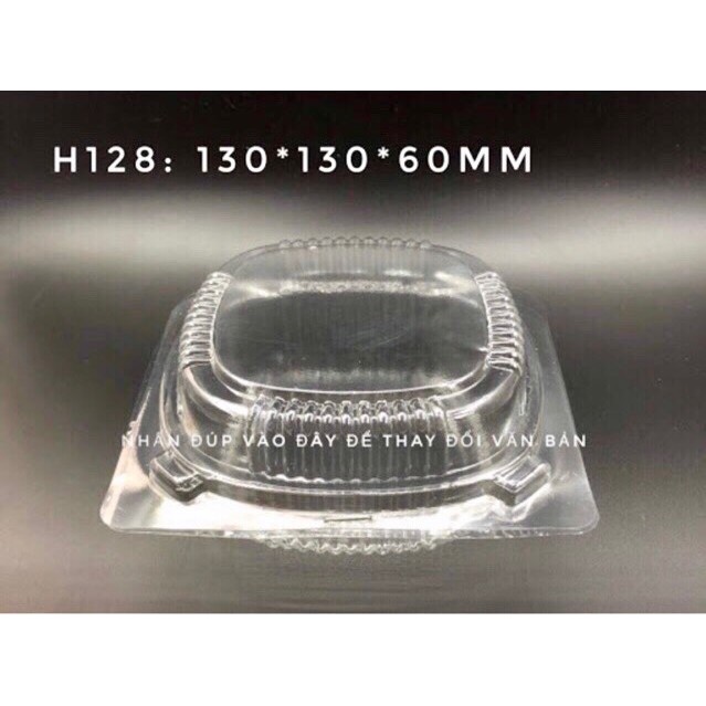100 cái Hộp H128 & H129 đựng bánh humburger
