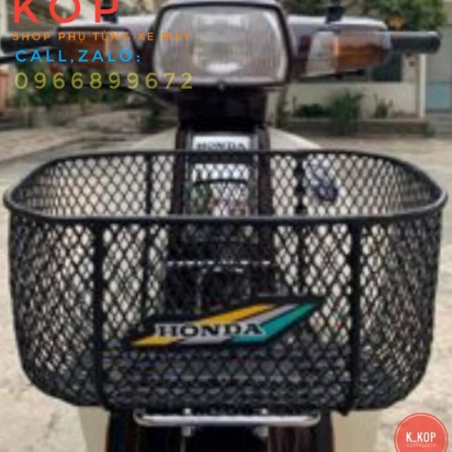 Giỏ xe honda DREAM / rổ xe DREAM kiểu thái (-10%)