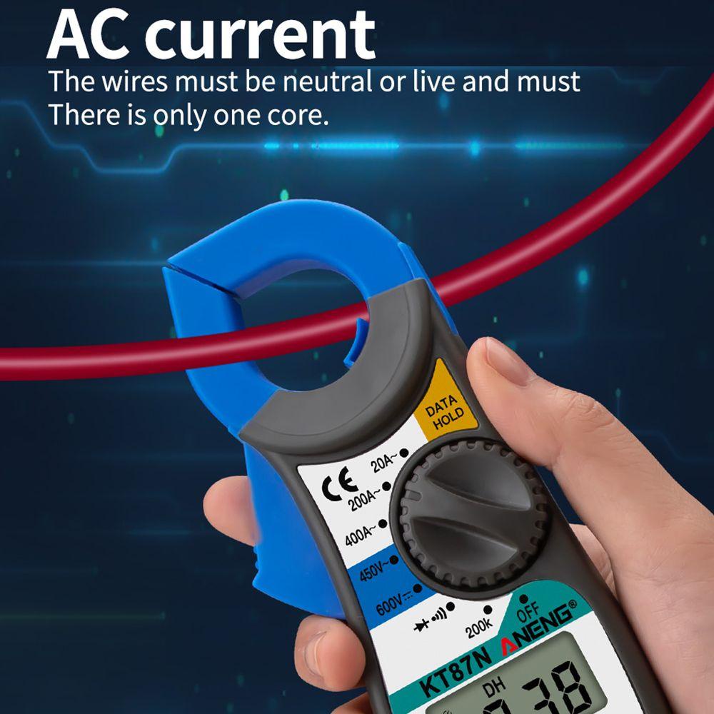 KRNY Kẹp Đo Dòng Điện DC / AC Kỹ Thuật Số Độ Chính Xác Cao