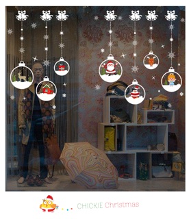 Decan dán trang trí Noel