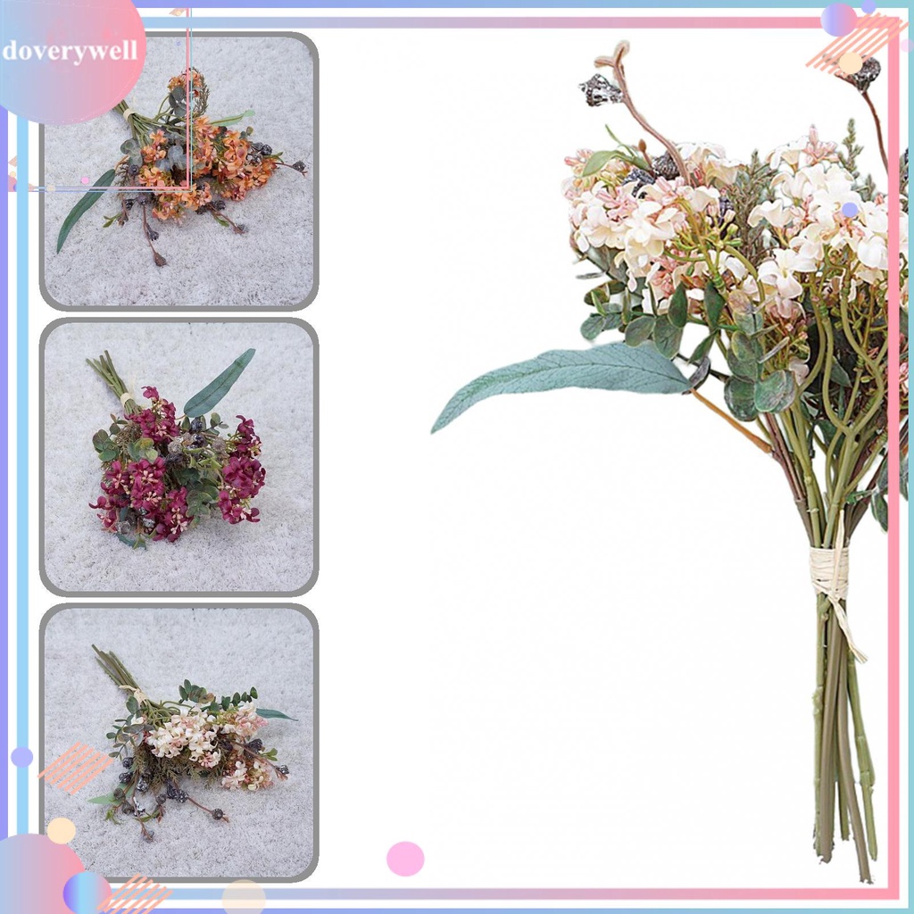 Hoa khuynh diệp nhân tạo mềm mại xinh xắn trang trí nhà cửa