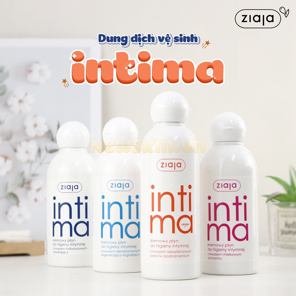 Dung Dịch Vệ Sinh Phụ Nữ Dạng Sữa Intima Ziaja Balan 200ml