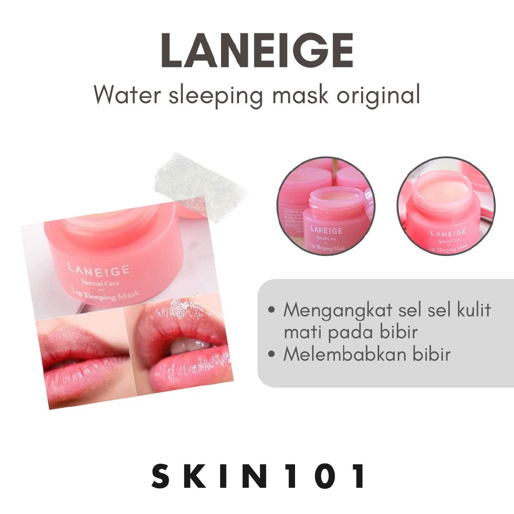 (hàng Mới Về) Mặt Nạ Ngủ Cho Môi Laneige 3g Chính Hãng | BigBuy360 - bigbuy360.vn
