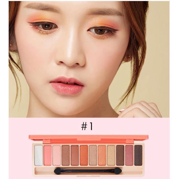 Phấn Mắt LAMEILA Play Color Eyes 12 ô Màu Sắc Ngọt Ngào - Mẫu Màu Đẹp -Mỹ Phẩm Nội Địa Chính Hãng