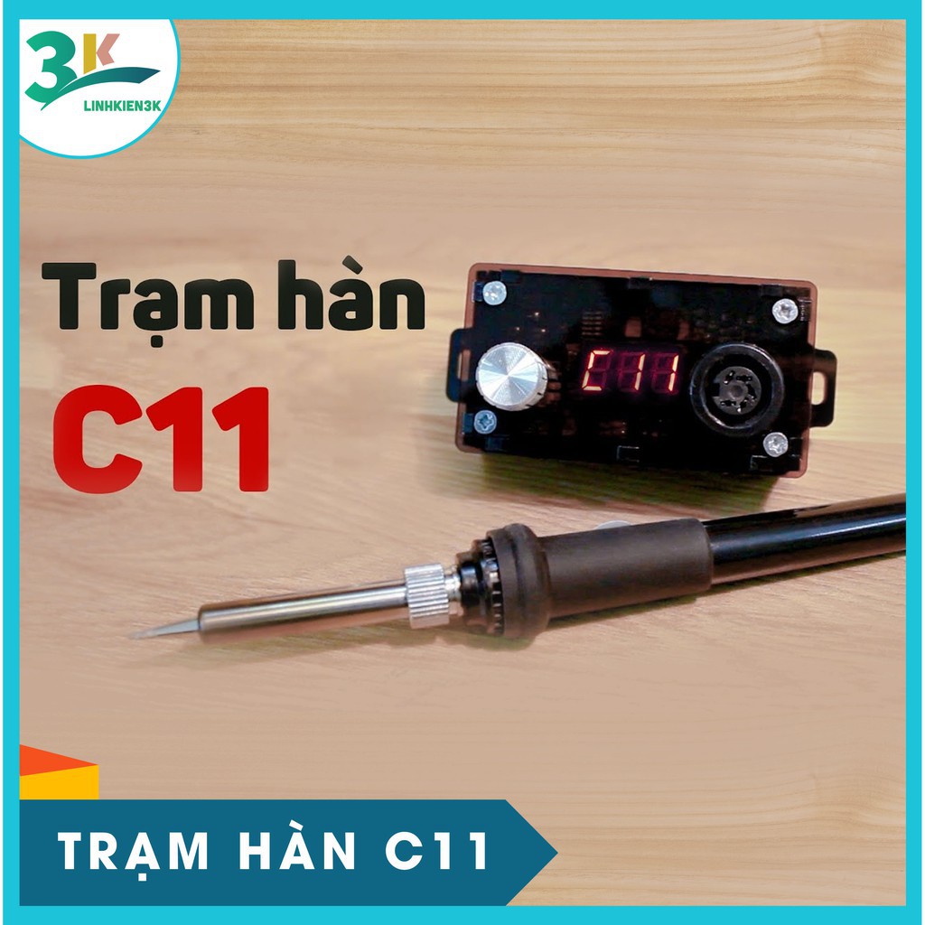 Trạm Hàn C11 Chế Máy Hàn Sử Dụng Tay Hàn 907