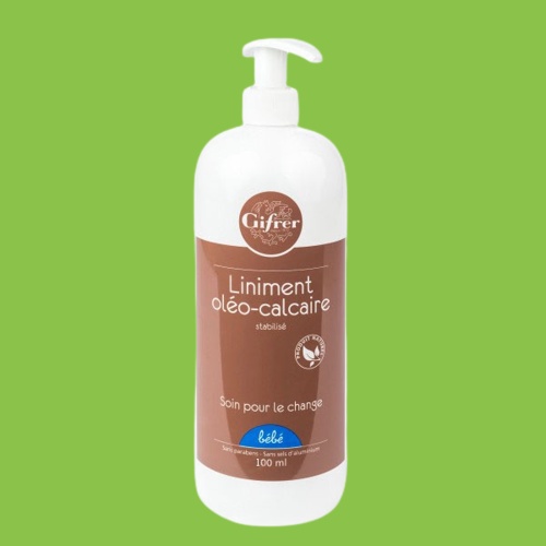 Sản phẩm chăm sóc vệ sinh chống hăm tã cho bé Gilbert Liniment oléo-calcaire 100ml