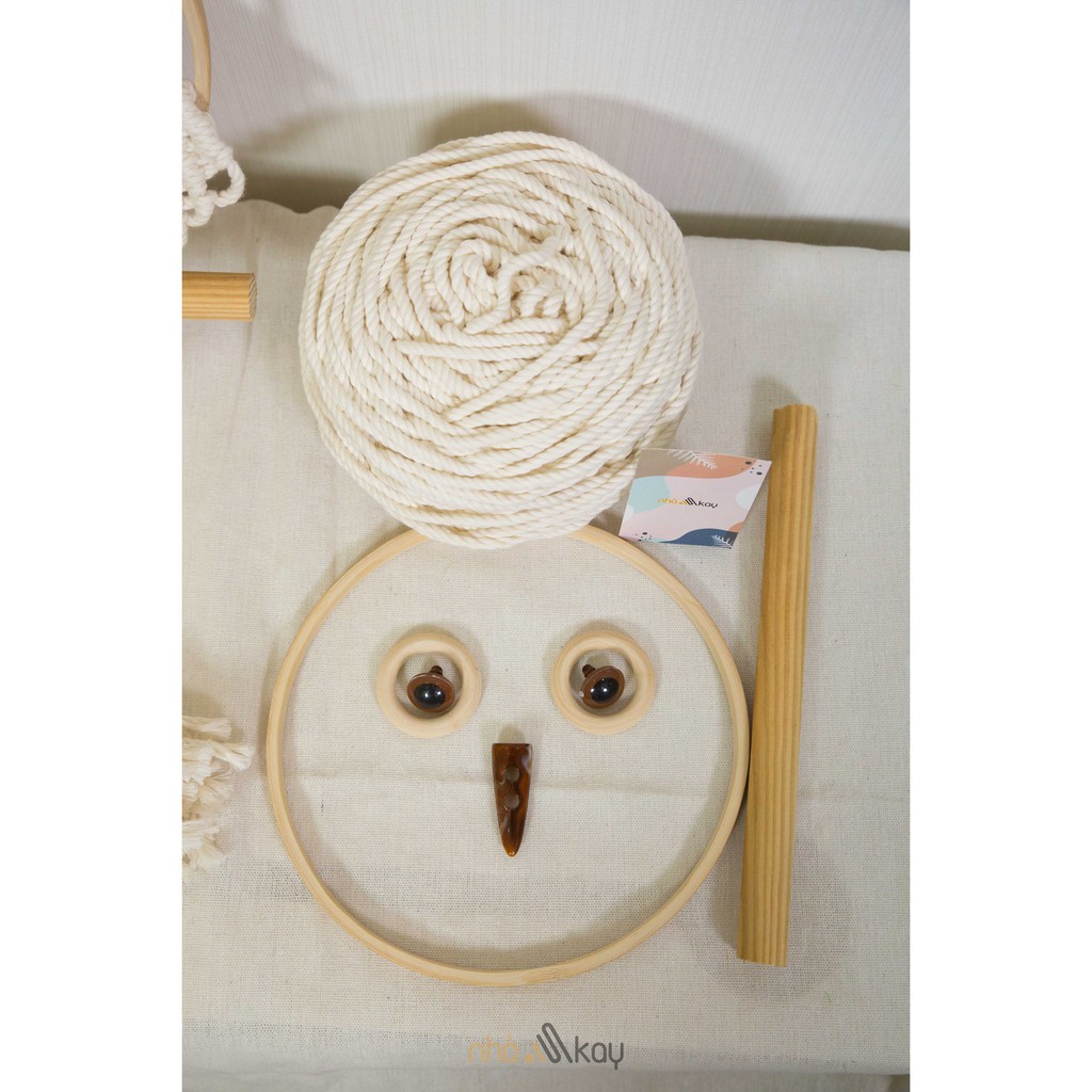 SET LÀM CÚ MÈO MACRAME