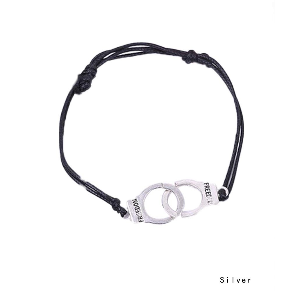 Vòng tay tết đính còng tay cá tính thời trang | BigBuy360 - bigbuy360.vn