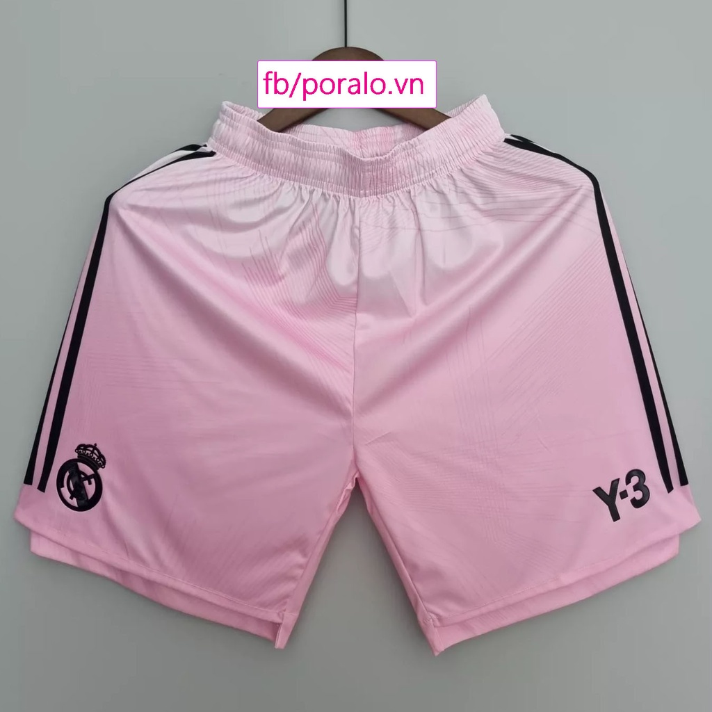 BỘ ÁO ĐẤU CLB REAL MADRID Y3_PINK  2022/23 BẢN PLAYER CAO CẤP