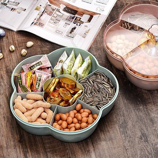 Khay Mứt Tết Cao Cấp Hình Hoa 5 Cánh