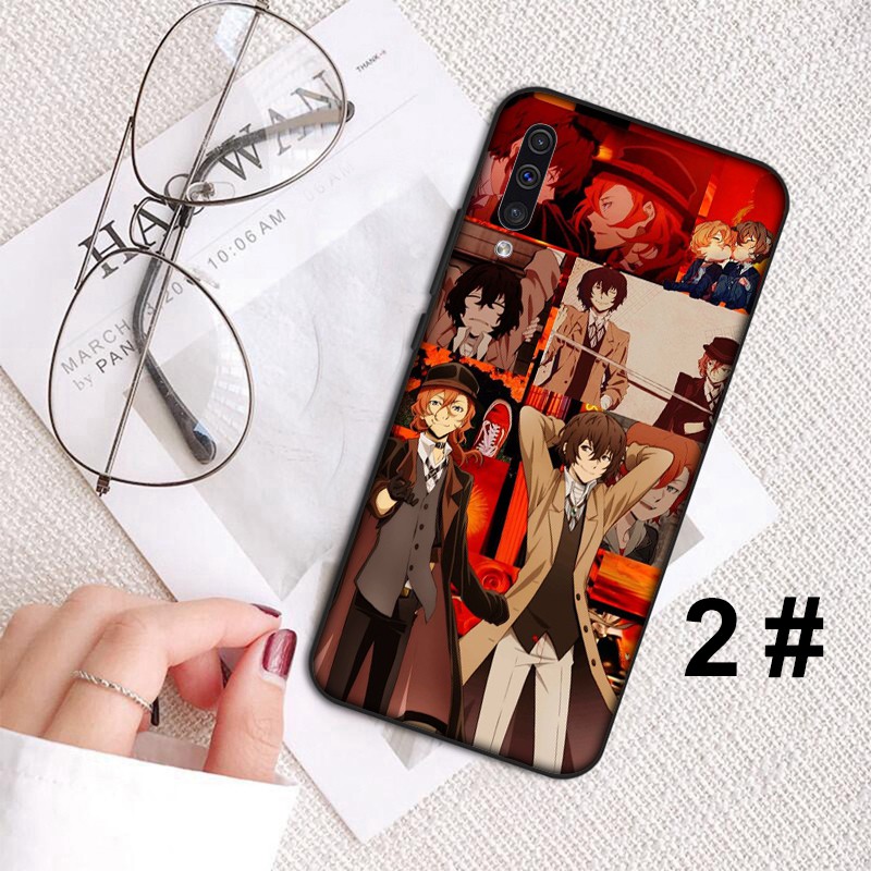 Ốp lưng điện thoại Samsung Galaxy A10 A10s A20 A20s A20E A30 A30s A40 A40s A50 A50s 23R hình anime Bungou Stray Dogs